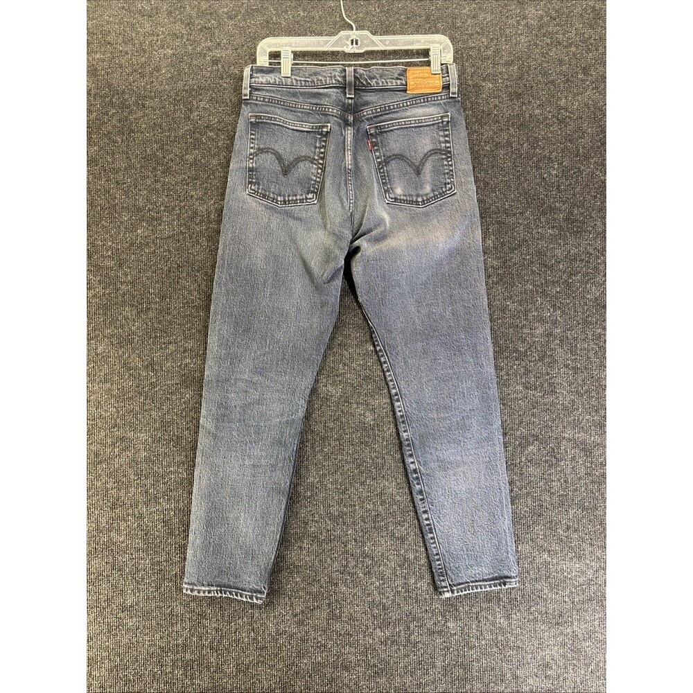 Levi’s Wedgie Jeans Women’s Size 28 Dark Wash High Rise Button Fly Cropped 25”